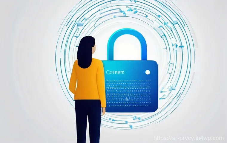 디지털 프라이버시 보호를 위한 권장 앱 리스트 - **Digital Fortress of Privacy**
    An adult individual, dressed in contemporary, modest attire, cal...